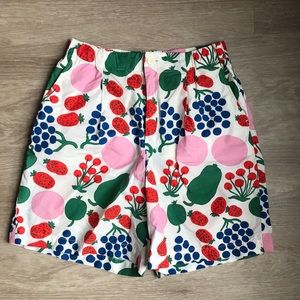 Marimekko x Uniqlo Fruit Pattern Shorts